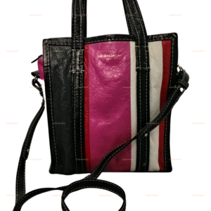 Balenciaga Striped Bazar Shopper