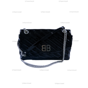 BALENCIAGA BB BLACK SHINY VINTAGE